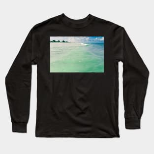 Caribbean Blue Sea Long Sleeve T-Shirt